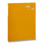 Katalogová kniha FolderMate Nest, A4, 20 fólií - zlatožlutá