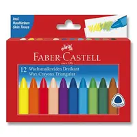 Voskovky Faber-Castell trojhranné - 12 barev