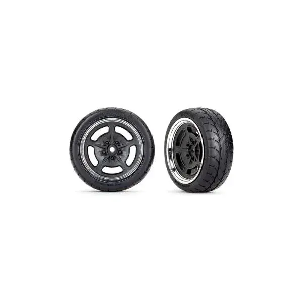 Traxxas kolo 1.9", disk chomovaný, pneu Reponse (přední) (2)