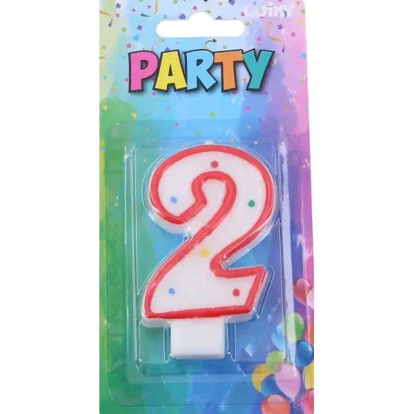 Párty svíčka číslo 2