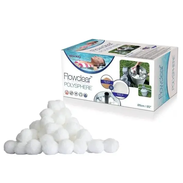 BESTWAY 58475 - Filtrační kuličky Flowclear ™ Polysphere ™ pro pískové filtrace 500 g