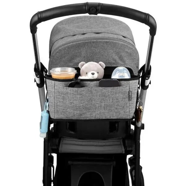 SKIP HOP Organizér na kočárek Grab&Go Ultra grey melange