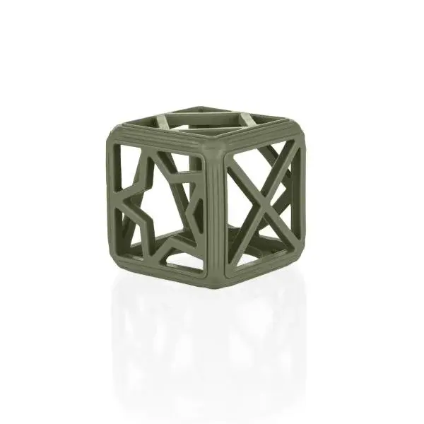 Silikonové kousátko Square, Forest Green