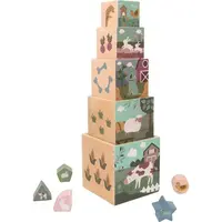 2Kids Toys Skládací věž z kostek Farma