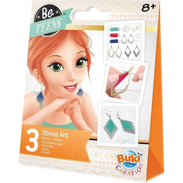 BeTeens Náušnice z nití (BE304)