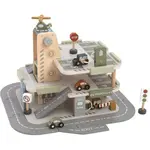 2Kids Toys Dřevěná garáž s cestou