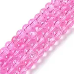 Drawbench Transparent Glass Beads Strands