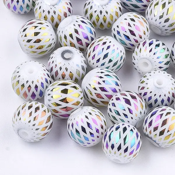 Electroplate Glass Beads