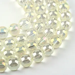 Electroplate Glass Beads Strands