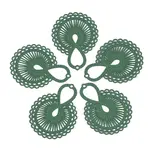 430 Stainless Steel Filigree Pendants