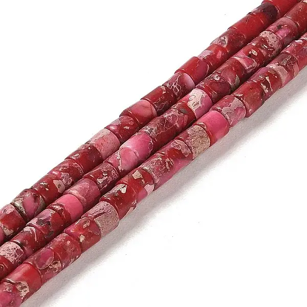 Synthetic Regalite/Imperial Jasper/Sea Sediment Jasper Beads Strands