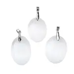 Natural Selenite Pendants