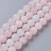 Natural Rose Quartz Beads Strands