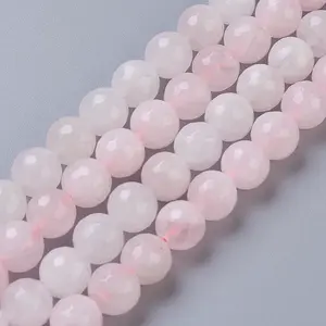 Natural Rose Quartz Beads Strands