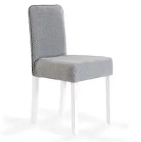 Čalouněná židle mary - šedá