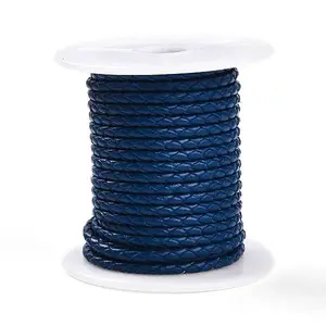 Braided Cowhide Leather Cord