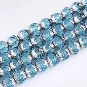 Electroplate Glass Beads Strands