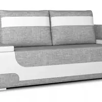 Rozkladacia pohovka s úložným priestorom area - tm.modrá/biela -