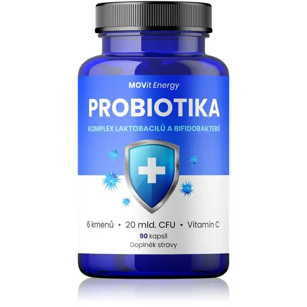 Movit Energy Probiotika komplex laktobacilů a bifidobakterií kapsle s probiotiky 90 cps