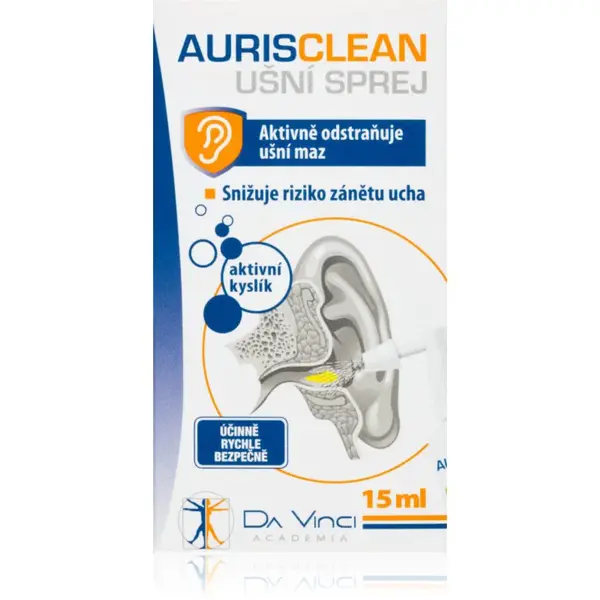 Da Vinci Academia AurisClean ušní sprej ušní sprej 15 ml