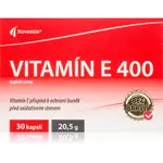 Noventis Vitamín E 400 kapsle pro ochranu před buněčným stresem 30 cps