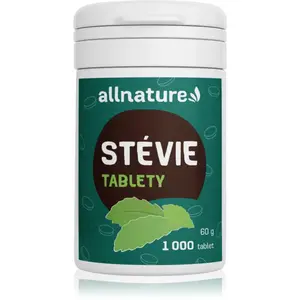 Allnature Stévie tablety přírodní sladidlo 1000 tbl