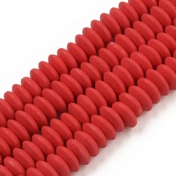 Handmade Polymer Clay Beads Strands