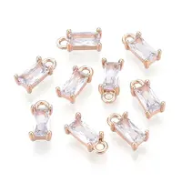 Transparent Glass Charms