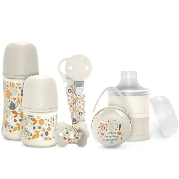 Suavinex Wonderland Baby Set Cream darčeková sada pre bábätká