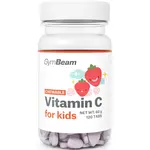 GymBeam Vitamin C for Kids tablety s vitaminem C příchuť Strawberry 92 g