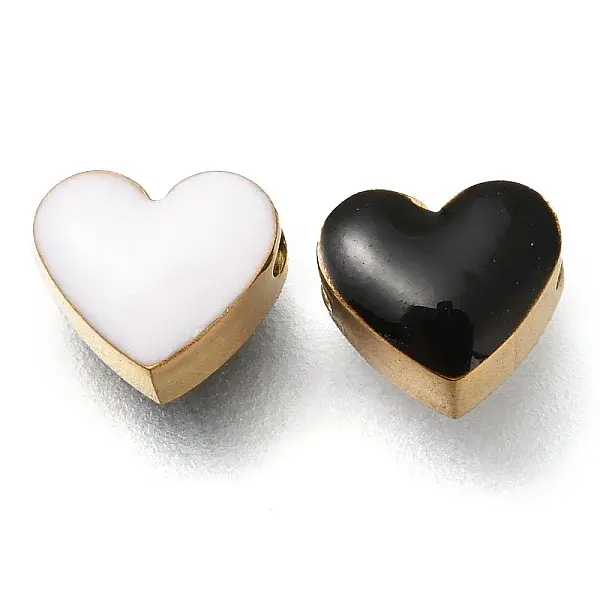 Ion Plating(IP) 304 Stainless Steel Enamel Beads