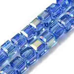 Electroplate Glass Beads Strands