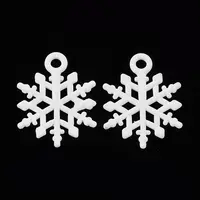 Spray Painted Alloy Pendants