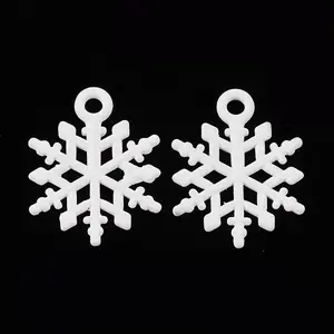 Spray Painted Alloy Pendants