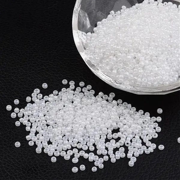 12/0 Ceylon Round Glass Seed Beads