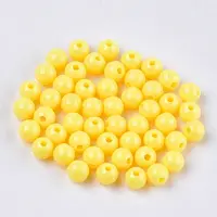Opaque Plastic Beads