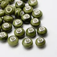 Handmade Porcelain European Beads