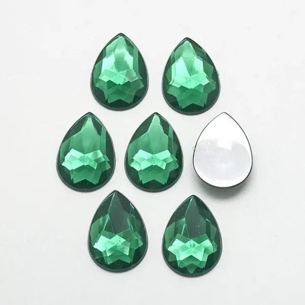 Acrylic Rhinestone Flat Back Cabochons