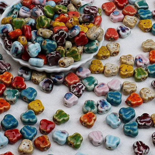 Handmade Porcelain Ceramic Beads