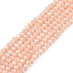 Electroplate Glass Beads Strands
