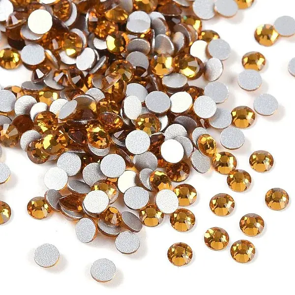 Faceted Glass Flat Back Rhinestone for Nail Art