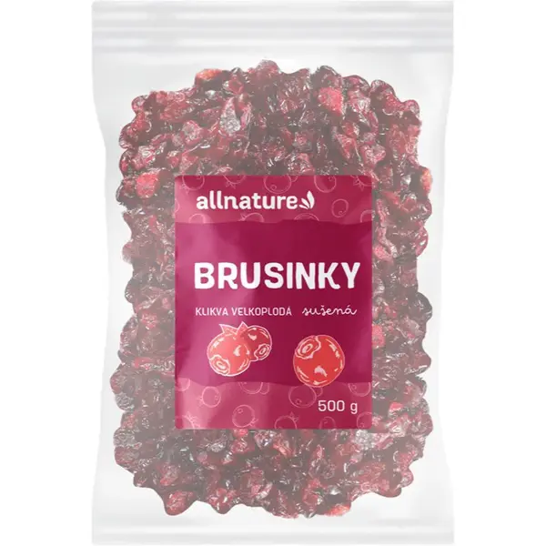 Allnature Brusnice sušené sušené ovocie nesírené 500 g