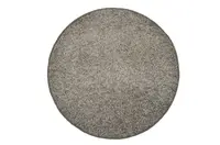 Koberec color shaggy - šedá - kruh - kruh průměr 100cm