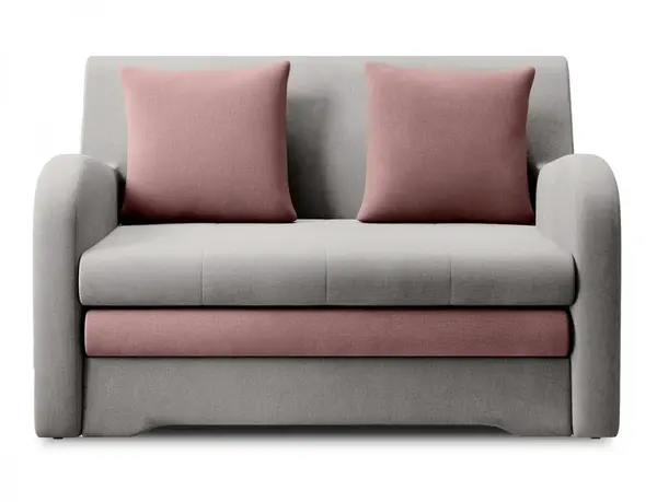 Rozkládací pohovka s úložným prostorem ario - šedá/šedá - nube 04,