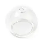 Transparent Glass Bead Cone