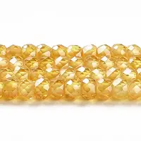 Cubic Zirconia Bead Strands