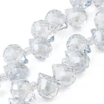 Electroplate Glass Beads Strands