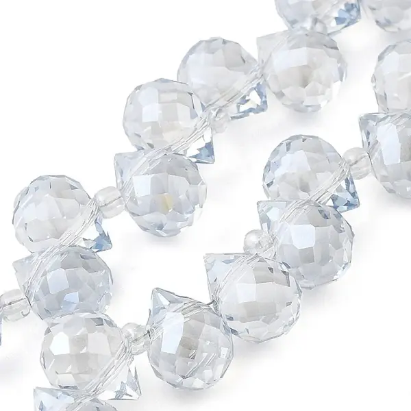 Electroplate Glass Beads Strands
