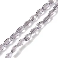 Electroplate Glass Beads Strands