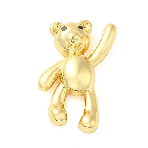 Rack Plating Brass with Cubic Zirconia Pendants